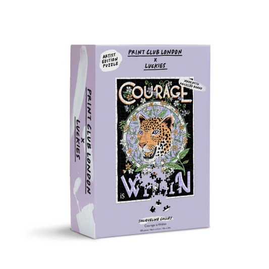 Print Club London x Luckies Courage Within Puzzle
