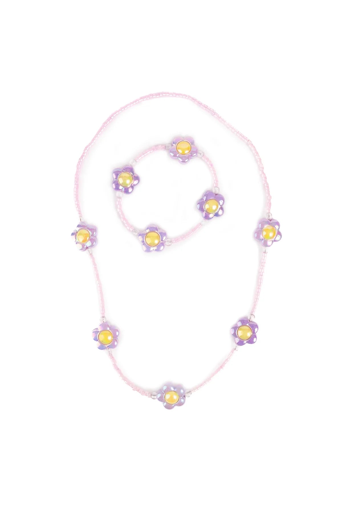 Crazy Daisies Necklace and Bracelet set