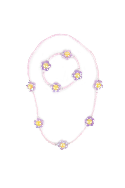 Crazy Daisies Necklace and Bracelet set
