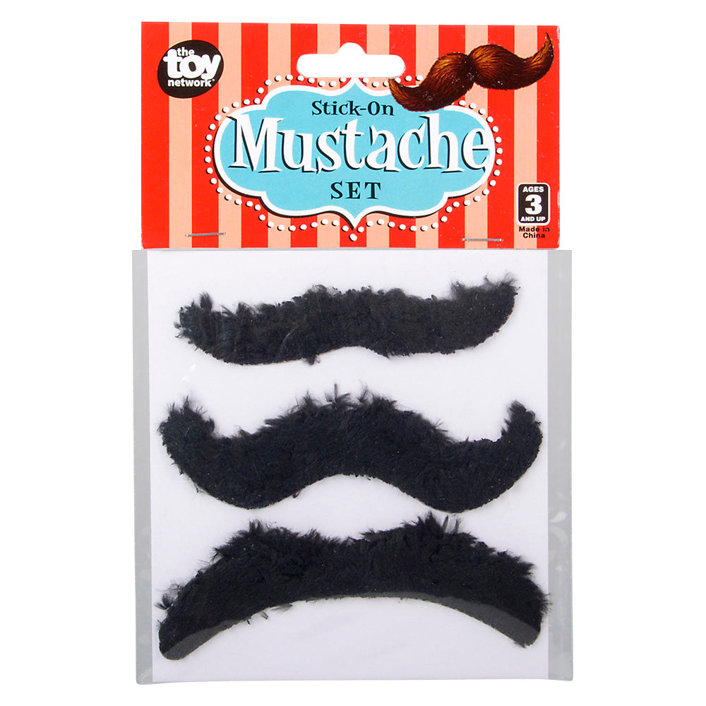 3 PC MUSTACHE SET
