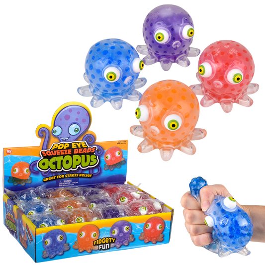 Pop Eye Squeeze Beads Octopus