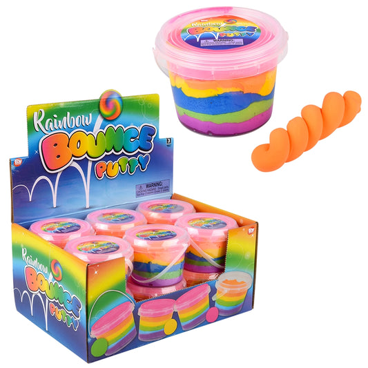 Rainbow Bounce Putty