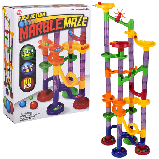 80 Piece Marble Run