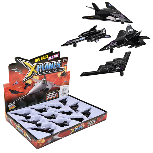 DIECAST PULLBACK STEALTH BOMBER