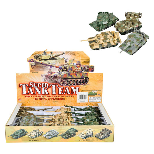 Diecast - PULLBACK TANK
