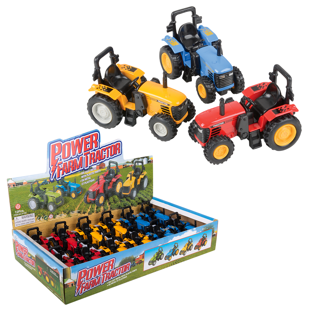Diecast Power Farm Tractor