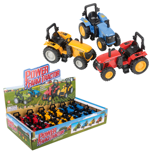 Diecast Power Farm Tractor