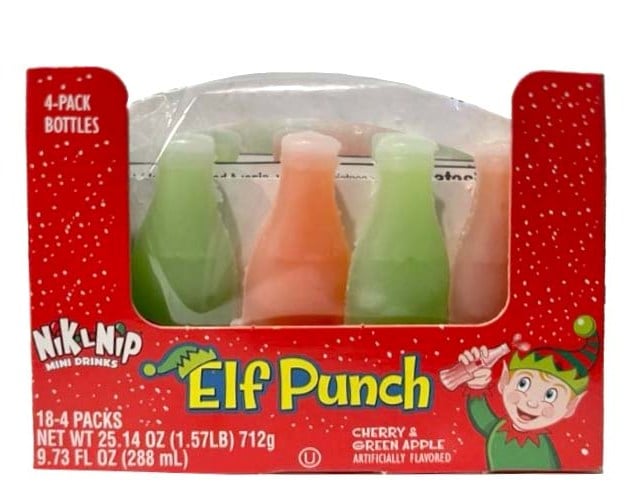 Nik-L-Nip Elf Punch Mini Drinks