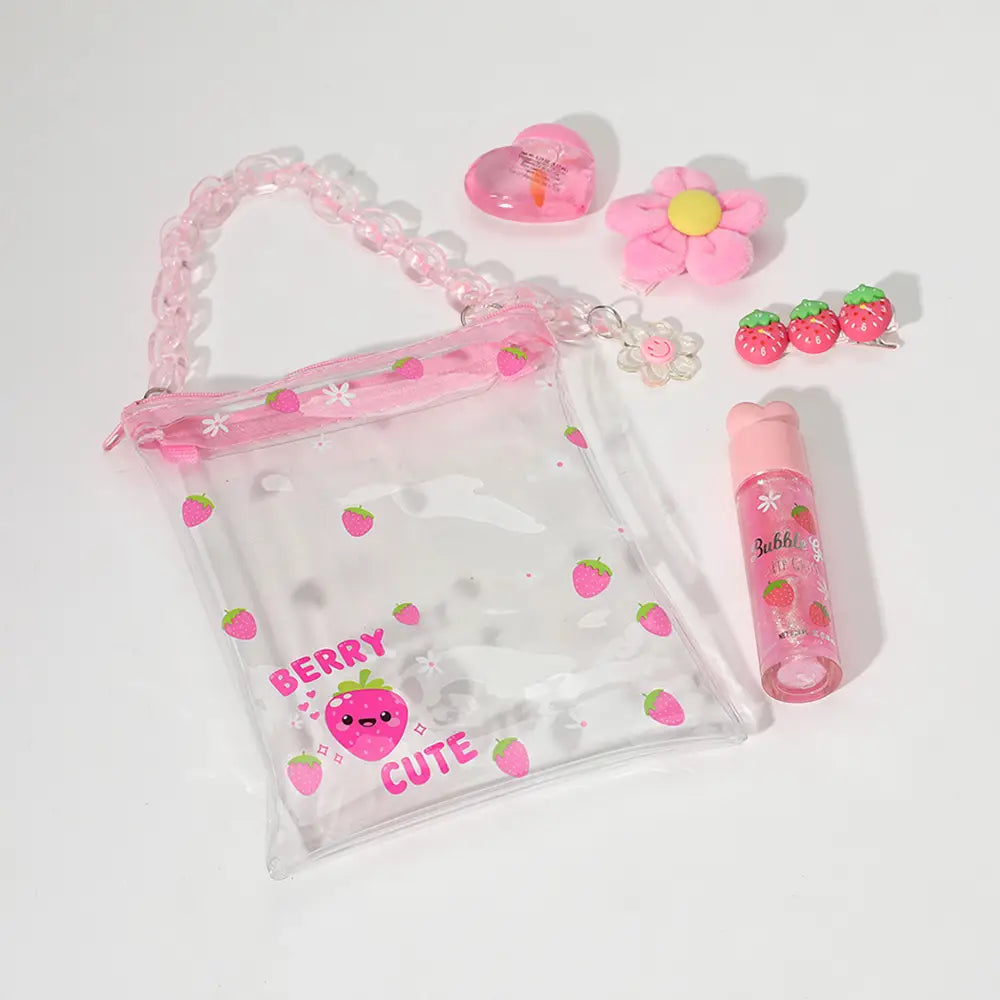 Little Bag for Beauty, Strawberry