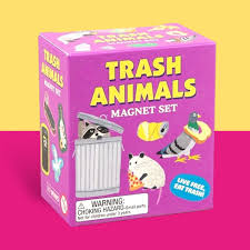 Trash Animal Magnet Set