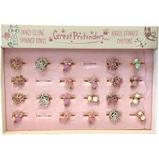 Great Pretenders Spinner Rings