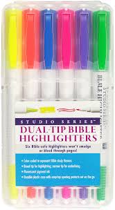 Dual-Tip Bible Highlighters