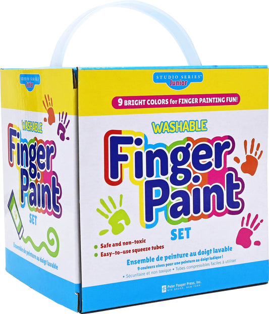 Washable Finger Paint Set