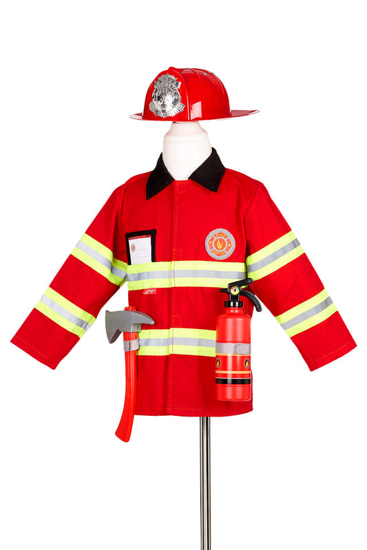 Fireman Suit w/ Accessories (4-7 Years)