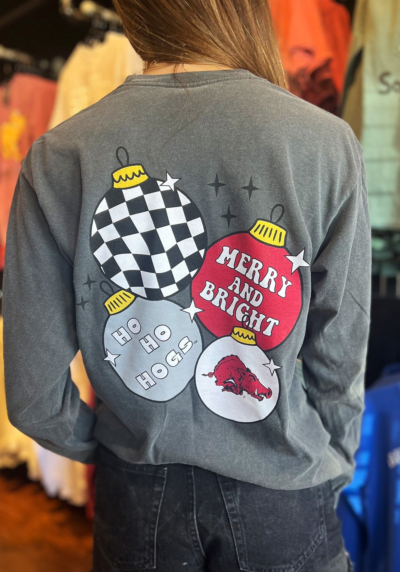 Ho Ho Hogs Long Sleeve Tee