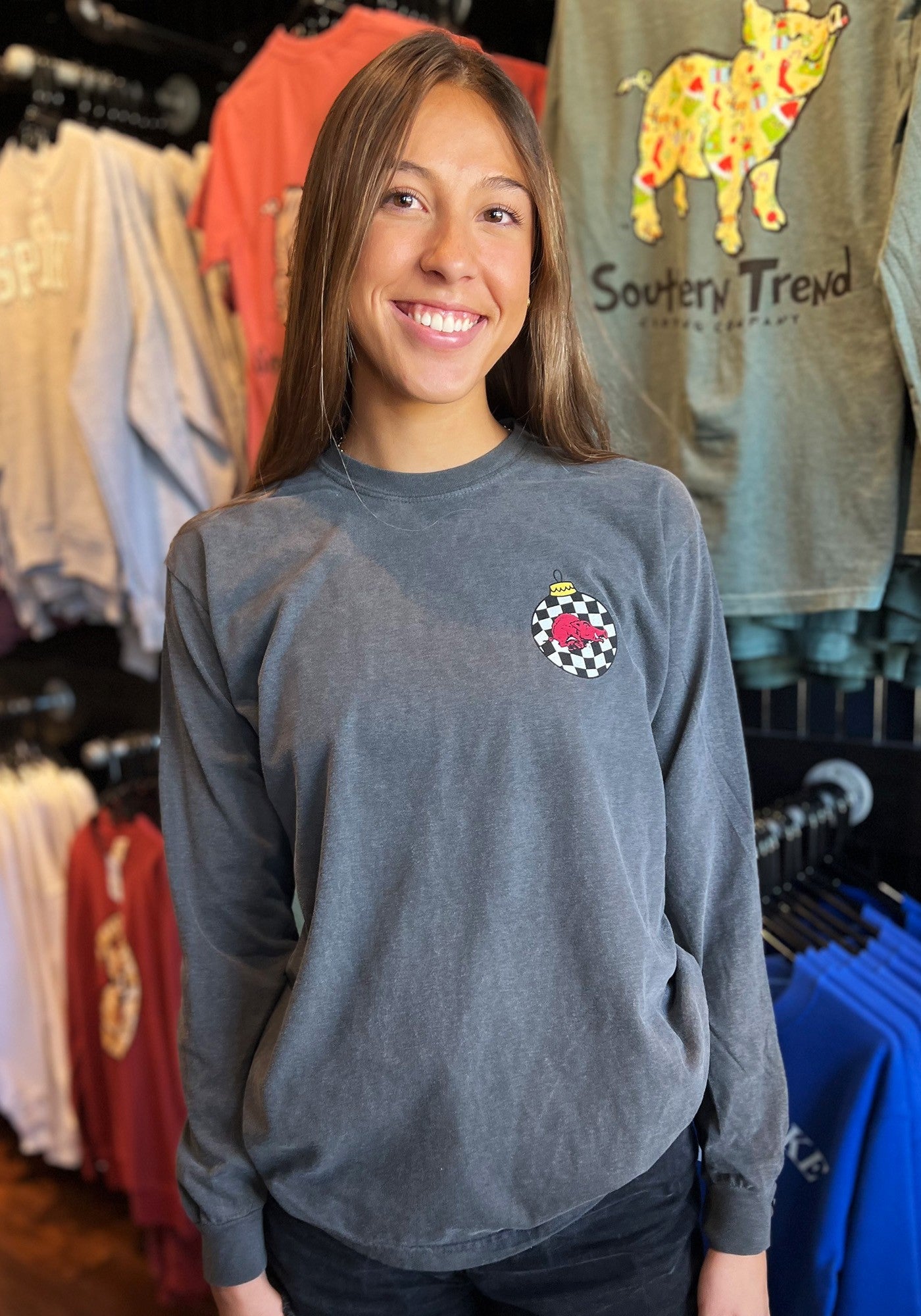 Ho Ho Hogs Long Sleeve Tee