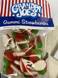 Grandpa Joe's Gummi Strawberries, 5oz Bag