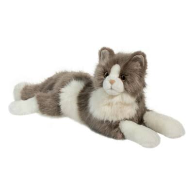 Gretta Lying Grey Cat (Dlux)