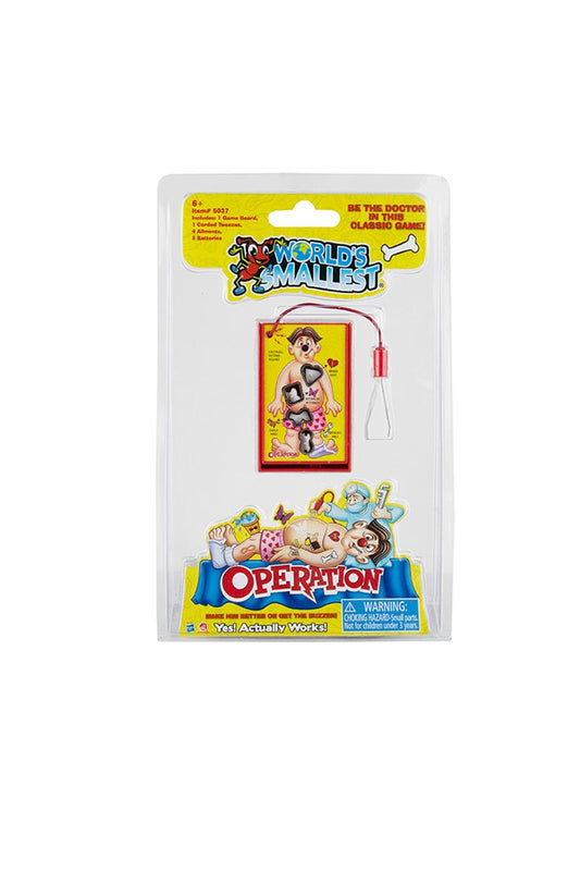 World's Smallest Operation Board Game