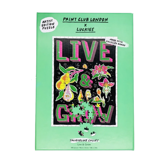 Print Club London x Luckies Live & Grow Puzzle