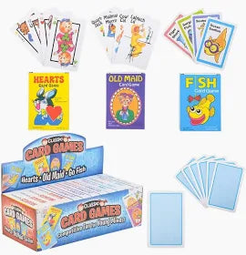 Classic Card Games - Hearts, Old Maid, Go Fish
