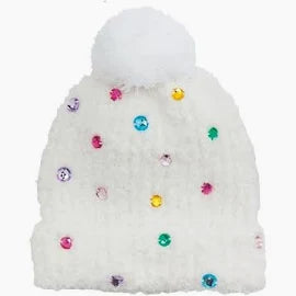 Glitzy Beanine- Rainbow Dot Rhinestone