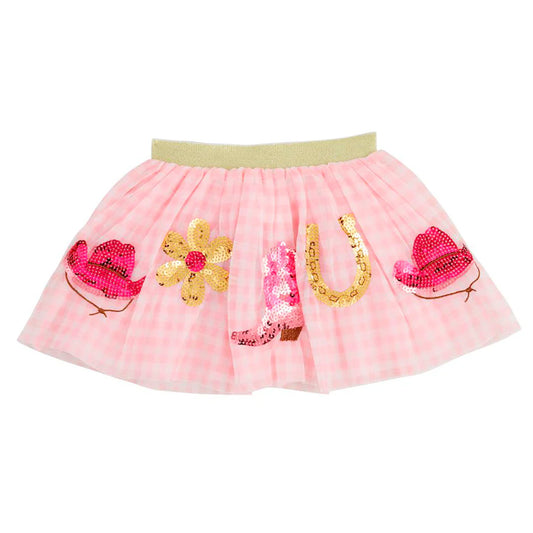 Gingham Western Tutu